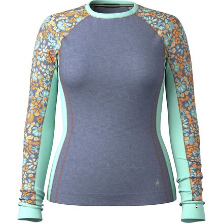 Smartwool - Classic Thermal Merino Colorblock Baselayer Crew - Women's