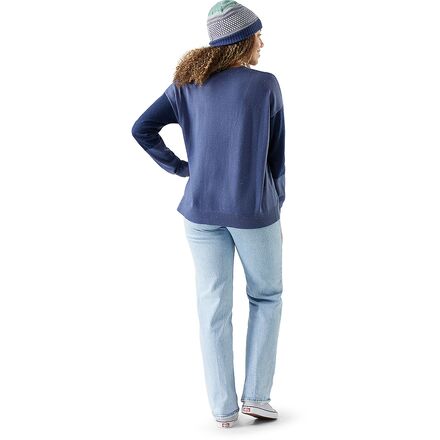 Smartwool - Edgewood Colorblock Crew Sweater - Women's