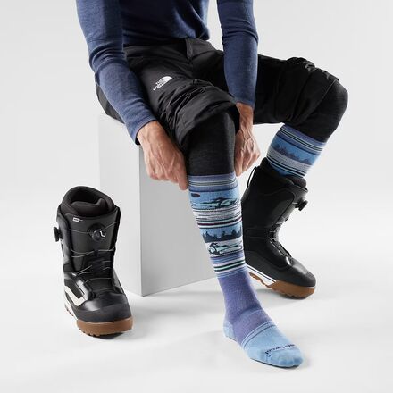 Smartwool - Snowboard Full Cushion Snowmobile OTC Sock - Men's