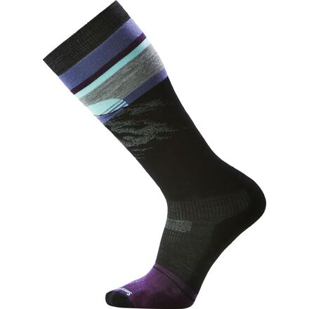 Snowboard Targeted Cushion Mountain Sunrise OTC Sock - Men's