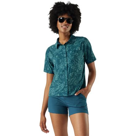 Everyday Short-Sleeve Button Down - Women's