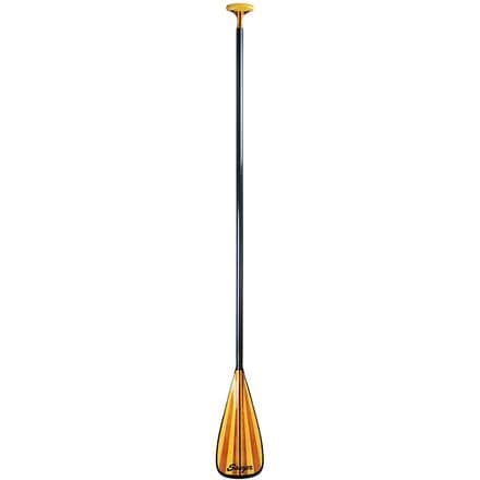 Sawyer Oars - Mana Carbon Quickdraw 100si V-Lam Blade SUP Paddle - Wood