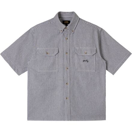 Stan Ray - Work Short-Sleeve Shirt - Men's - Aged Hickory Stripe