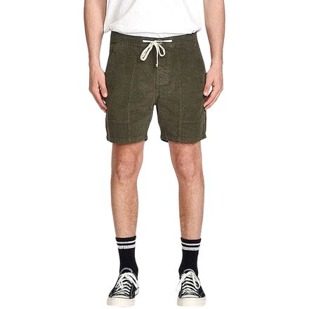 The Critical Slide Society - All Day Cord Walkshort - Men's - Vintage Green