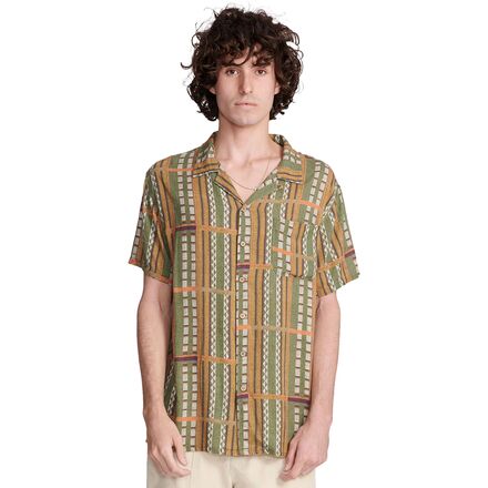 The Critical Slide Society - Jezza Short-Sleeve Resort Shirt - Men's