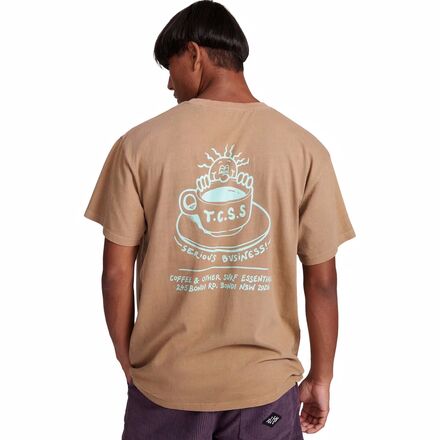 The Critical Slide Society - Coffee Time T-Shirt - Men's - Cinnamon