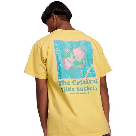 The Critical Slide Society - Judd T-Shirt - Men's - Lemon