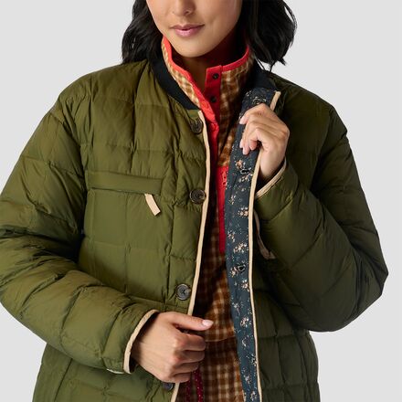 The Great Outdoors - The Reversible Down Treeline Puffer - Women's