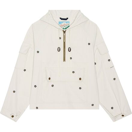 The Great Outdoors - The Embroidered Cropped Trailhead Pullover - Women's