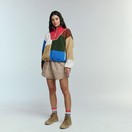 The Great Outdoors - The Plush Color Block Sierra Pullover - Women's
