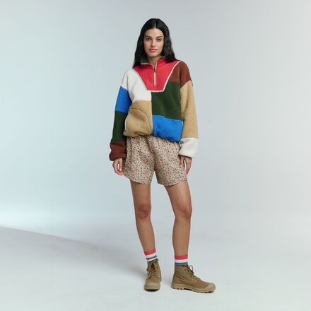 The Great Outdoors - The Plush Color Block Sierra Pullover - Women's