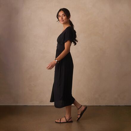 The Normal Brand - Aria Crepe Midi Dress - Women's