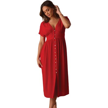 The Normal Brand - Aria Crepe Midi Dress - Women's
