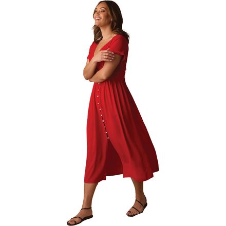 The Normal Brand - Aria Crepe Midi Dress - Women's