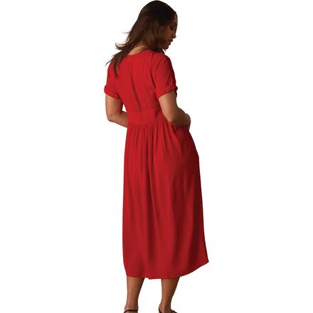 The Normal Brand - Aria Crepe Midi Dress - Women's