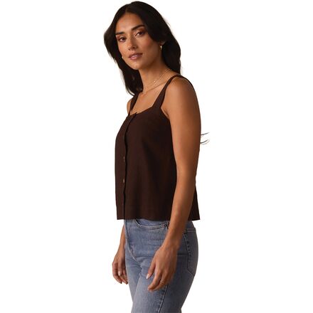 The Normal Brand - Leukos Linen Blend Tank Top - Women's