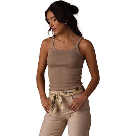 Normal Rib Tank Top - Women's
