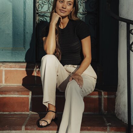 The Normal Brand - Sueded Costa Drawcord Pant - Women's