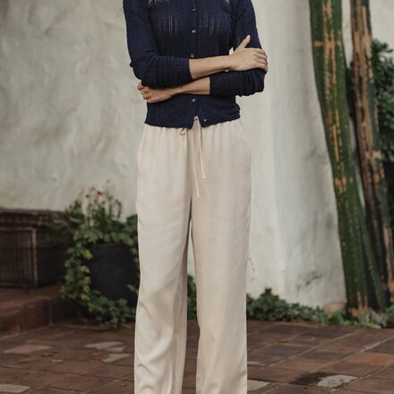 The Normal Brand - Sueded Costa Drawcord Pant - Women's