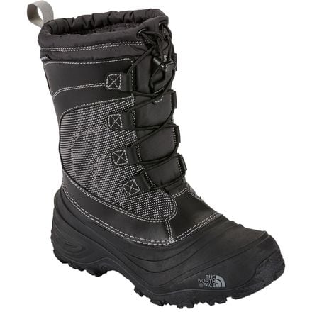 The North Face - Alpenglow IV Lace Boot - Boys' - Tnf Black/Tnf Black