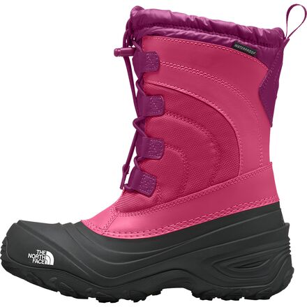 The North Face - Alpenglow IV Lace Boot - Girls' - Cabaret Pink/TNF Black
