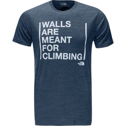 The North Face - Walls Short-Sleeve Tri-Blend T-Shirt - Men's