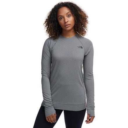The North Face - Warm Wool Blend Crew Top - Women's