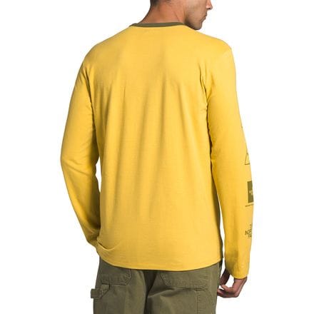 The North Face - Long Sleeve Logo-Lution Ringer T-shirt - Men's