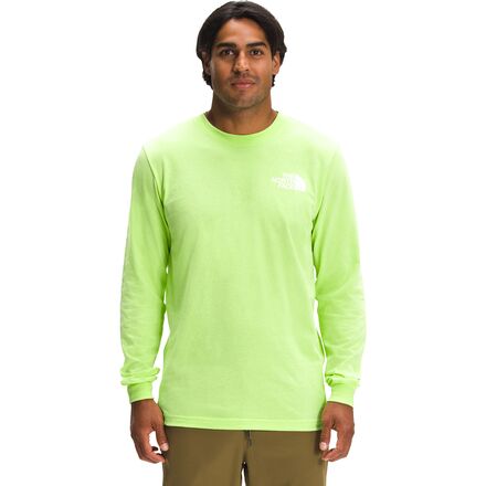The North Face Sleeve Hit Long-Sleeve T-Shirt - Men's Sharp Green, S