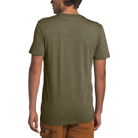 The North Face - Short Sleeve Logo Marks Triblend T-shirt - Men's