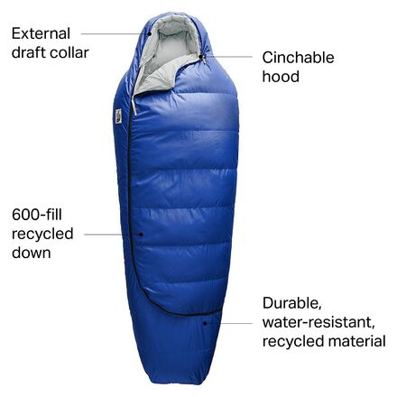 The North Face - Eco Trail Sleeping Bag: 20F Down