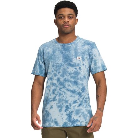 【THE NOTRH FACE】 STITCH DYEING S/S R/TEE‐OFF_WHITE ☆Baro☆韓版The North Face 25SS STITCH DYEING S/S R/TEE