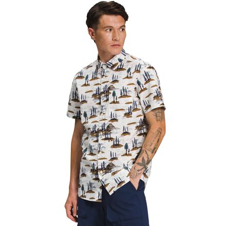 The North Face - Short Sleeve Baytrail Pattern Shirt - Men's
