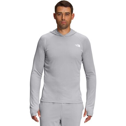 The North Face - Wander Hooded Shirt - Men's - Meld Grey Heather
