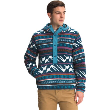The North Face - Printed Carbondale 1/4 Snap Jacket - Men's