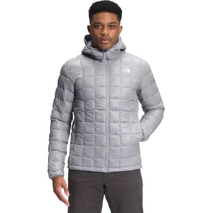 The North Face - ThermoBall Eco Hoodie - Men's - Meld Grey