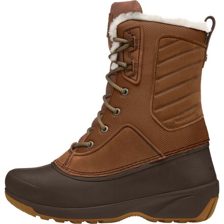 The North Face - Shellista IV Mid Waterproof Boot - Women's - Monks Robe Brown/Demitasse Brown