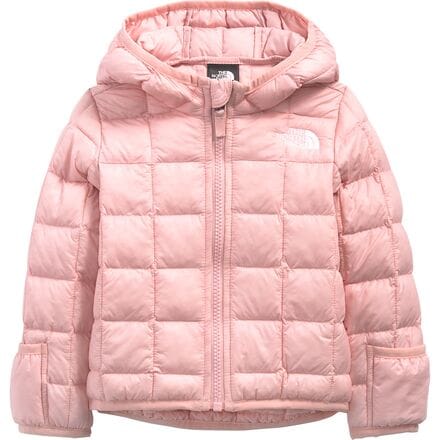 The North Face - ThermoBall Eco Hooded Jacket - Infant Girls' - Peach Pink