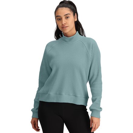 Mock Neck Chabot Top - Women's