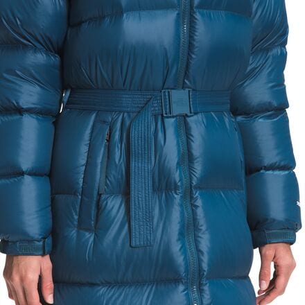 The North Face - Nuptse Belted Long Parka - Women's
