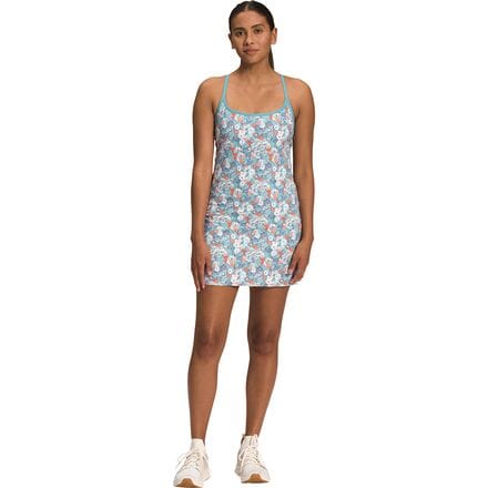 The North Face - EA Arque Hike Dress - Women's - Reef Waters Wild Daisy Print