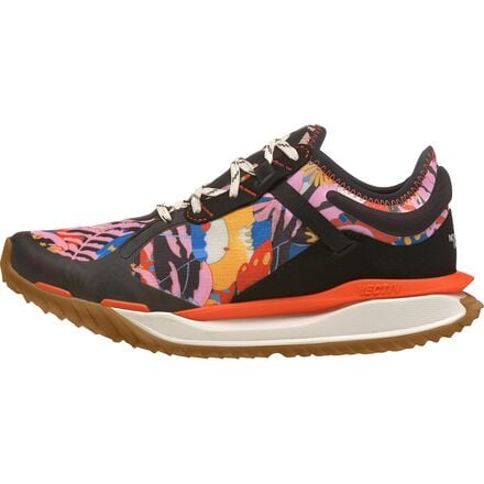 The North Face - VECTIV Escape IWD Hiking Shoe - Women's - TNF Black International Womens Collection Print/Red Orange