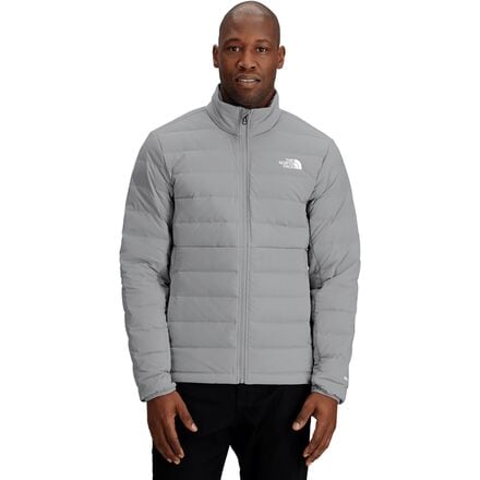 The North Face - Belleview Stretch Down Jacket - Men's - Meld Grey