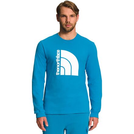 The North Face - Coordinates Long-Sleeve T-Shirt - Men's - Acoustic Blue