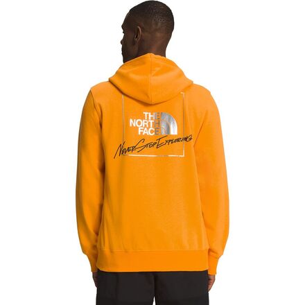 The North Face - Graphic Injection Hoodie - Men's - Cone Orange