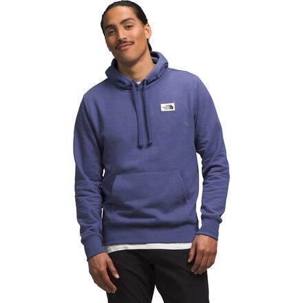 The North Face - Heritage Patch Pullover Hoodie - Men's - Cave Blue
