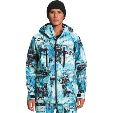 The North Face - Printed Dragline Jacket - Men's - Norse Blue Cole Navin Never A Face Print
