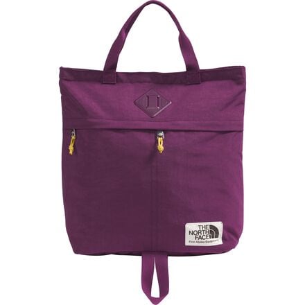 The North Face - Berkeley Tote Pack - Black Currant Purple/Yellow Silt