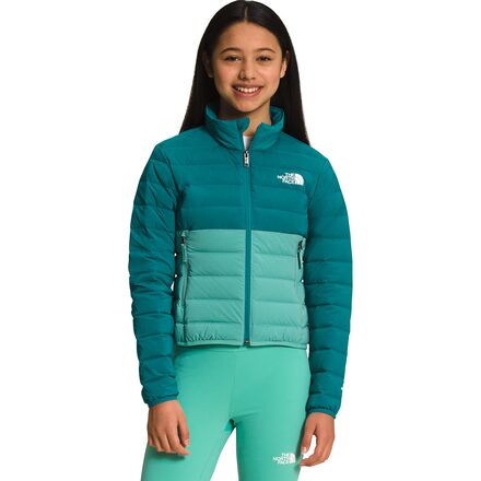 The North Face - Belleview Stretch Down Jacket - Girls' - Harbor Blue