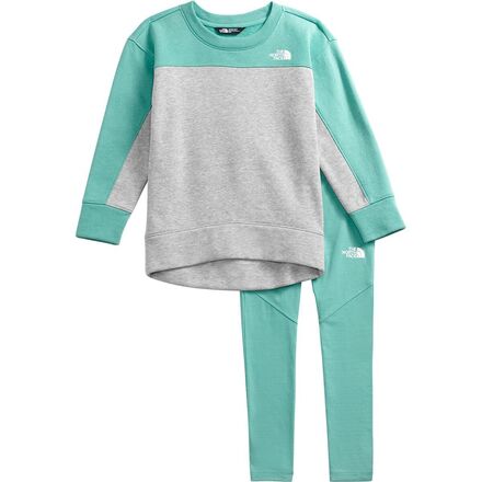The North Face - Crew And Legging Baselayer Set - Toddler Girls'